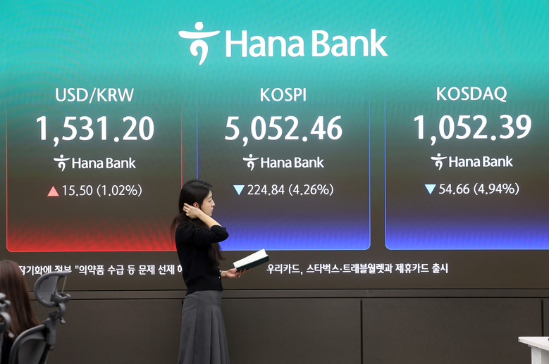 코스피, 중동발 충격에 4% 급락 5...